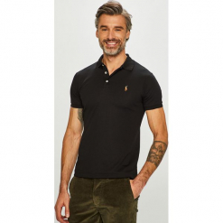 Polo Ralph Lauren - T-shirt/polo 710685514002. Szare koszulki polo Polo Ralph Lauren, l, z bawełny, z krótkim rękawem. Za 469,90 zł.
