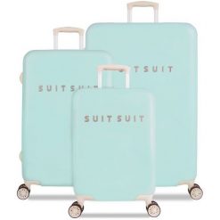 Suitsuit Zestaw Walizek Fabulous Fifties Mint. Zielone walizki marki Suitsuit, z materiału. Za 1447,00 zł.