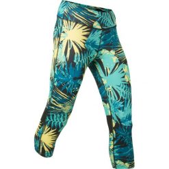 Legginsy we wzory: Legginsy funkcyjne, dł. 3/4, Level 1 bonprix czarny wzorzysty