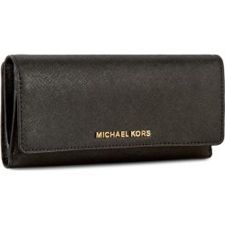 Portfele damskie: Duży Portfel Damski MICHAEL KORS – Jet Set Travel 32T5GTVF1L Black