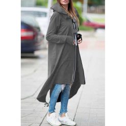 Bluza damska KRINA GRAFIT. Szare bluzy sportowe damskie Bluza damska KRINA GRAFIT, s, bez wzorów, bez rękawów, bez kaptura. W wyprzedaży za 89,00 zł.