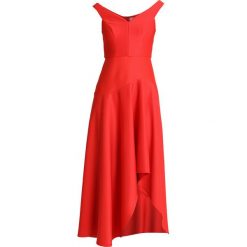 Coast BELLE DRESS Długa sukienka red. Czerwone sukienki damskie Coast, bez wzorów, z elastanu, bez kołnierzyka, z długim rękawem, długie, maxi. Za 819,00 zł.