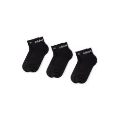 ADIDAS CZ7524 39-42. Czarne skarpetki męskie Adidas, bez wzorów, z elastanu. Za 29,99 zł.