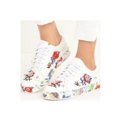 Buty sportowe damskie: Białe Buty Sportowe Rose Garden