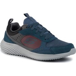 Sneakersy SKECHERS - Courthall 5251/NVGY Navy/Gray. Niebieskie sneakersy męskie Skechers, bez zapięcia. Za 259,00 zł.