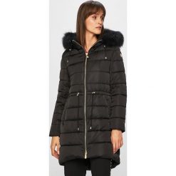 Trussardi Jeans - Kurtka. Niebieskie kurtki damskie Trussardi Jeans, s, bez wzorów, z poliesteru, długie, z kapturem. W wyprzedaży za 1249,00 zł.