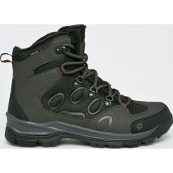 Jack Wolfskin - Buty. Szare buty trekkingowe męskie Jack Wolfskin, z materiału, na sznurówki, outdoorowe. W wyprzedaży za 449,90 zł.