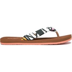 O'Neill Ditsy Sun Japonki Zielony Brązowy. Pomarańczowe klapki damskie O'Neill, w paski, z materiału, bez obcasa. Za 137,95 zł.