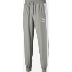 Puma Iconic T7 Spodnie dresowe Szary. Szare spodnie męskie Puma, xl, z nadrukiem, z poliesteru. Za 309,95 zł.