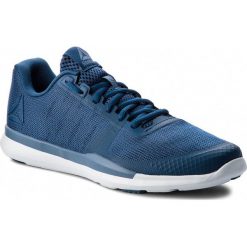 Buty Reebok - Sprint Tr CN4895 Blue/White. Niebieskie buty sportowe męskie Reebok, z tworzywa sztucznego, bez zapięcia, do biegania. W wyprzedaży za 229,00 zł.