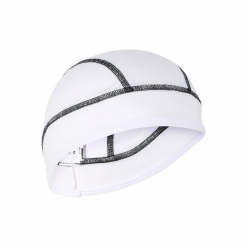 Czapka Pod Kask Na Rower 700 Aquafreeze. Białe czapki męskie B'TWIN, z materiału. Za 29,99 zł.
