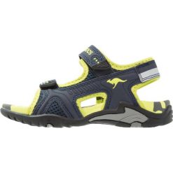 Sandały chłopięce: KangaROOS SINCLAIR II Sandały trekkingowe dark navy/lime