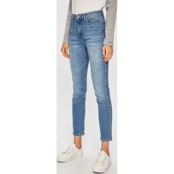 Tommy Hilfiger - Jeansy. Niebieskie jeansy damskie TOMMY HILFIGER, s. Za 599,90 zł.