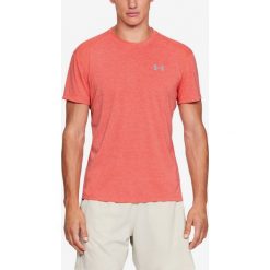 Under Armour Streaker Twist Koszulka Pomarańczowy. Pomarańczowe podkoszulki męskie Under Armour, xxl, bez wzorów, z elastanu, z krótkim rękawem. Za 188,95 zł.