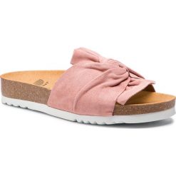 Klapki SCHOLL - Bowy F27478 1248 360 Pale Pink. Różowe klapki damskie Scholl, bez wzorów, ze skóry, bez obcasa. W wyprzedaży za 249,00 zł.