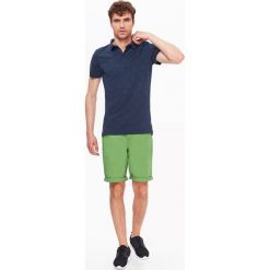 Koszulki polo: T-SHIRT MĘSKI POLO Z WYPUKŁYM NADRUKIEM