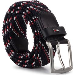 Pasek Męski TOMMY HILFIGER - Denton Corp Elastic Belt 3.5 AM0AM04999 901. Niebieskie paski męskie TOMMY HILFIGER, w paski, ze skóry. Za 229,00 zł.