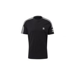 T-shirty z krótkim rękawem adidas Tee. Czarne t-shirty męskie Adidas, s, bez wzorów, bez kołnierzyka, krótkie. Za 89,95 zł.