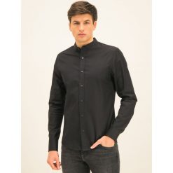 Koszula Calvin Klein Jeans J30J314233. Czarne koszule męskie Calvin Klein Jeans, m, bez wzorów, z bawełny, casualowe, bez kołnierzyka, bez rękawów. W wyprzedaży za 269,00 zł.