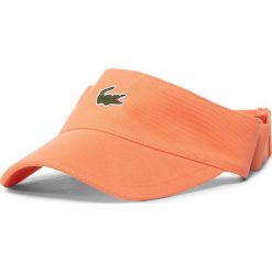 Daszek LACOSTE - RK3592 Orange 100. Pomarańczowe czapki męskie Lacoste, bez wzorów, z bawełny. W wyprzedaży za 179,00 zł.
