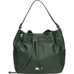 Torba - 100-130-O D V. Szare torebki klasyczne damskie Venezia, w paski, ze skóry. Za 379,00 zł.