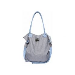 Torebki klasyczne damskie: TORBA WOREK CITY #LIGHTBLUE