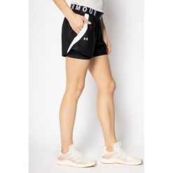 Szorty sportowe Under Armour Ua Play Up 2-In-1 1351981. Czarne spodnie damskie Under Armour, m, bez wzorów, z poliesteru, sportowe. W wyprzedaży za 119,00 zł.