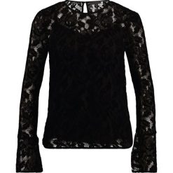 Bluzki asymetryczne: Warehouse ALL OVER VELVET LACE Bluzka black