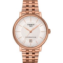 RABAT ZEGAREK TISSOT T-Classic T122.407.33.031.00. Szare, analogowe zegarki męskie TISSOT, ze stali. W wyprzedaży za 2380,00 zł.