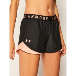 Szorty sportowe Under Armour Ua Play Up 3.0 1344552. Czarne spodnie damskie Under Armour, s. W wyprzedaży za 79,00 zł.