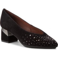 Półbuty HISPANITAS - Lino-5 HI87391 Black. Czarne półbuty damskie marki Hispanitas, bez wzorów, ze skóry, eleganckie, bez obcasa, na obcasie, bez zapięcia. W wyprzedaży za 309,00 zł.
