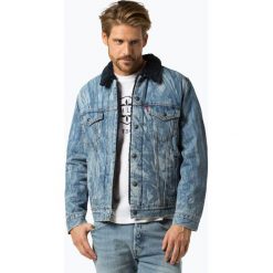 Levi's - Męska kurtka jeansowa – Justin Timberlake, niebieski. Niebieskie kurtki męskie bomber Levi's®, m, z futra. Za 499,95 zł.