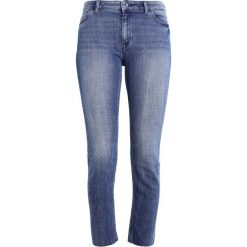 Marc O'Polo DENIM Jeansy Slim Fit dark blue. Niebieskie rurki damskie marki Marc O'Polo DENIM, z elastanu. W wyprzedaży za 307,30 zł.