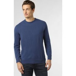 Andrew James - Sweter męski, niebieski. Niebieskie swetry męskie Andrew James, m, bez wzorów, z kaszmiru, eleganckie, bez kołnierzyka, bez kaptura. Za 599,95 zł.