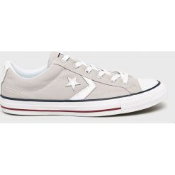 Converse - Tenisówki. Szare tenisówki męskie marki Converse, z gumy, na sznurówki. W wyprzedaży za 199,90 zł.