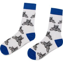 Skarpety Wysokie Unisex CUP OF SOX - Muchy C Biały Kolorowy. Białe muszki męskie marki Cup of sox, bez wzorów, z elastanu. Za 29,00 zł.