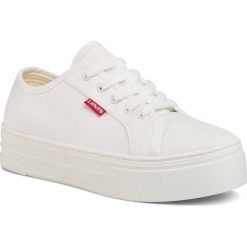 Tenisówki LEVI'S - 38374-0071-50 Brillant White. Białe półbuty damskie Levi's®, bez wzorów, z gumy, bez zapięcia. Za 189,00 zł.
