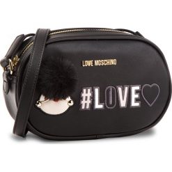 Torebka LOVE MOSCHINO - JC4069PP16LK0000 Nero. Czarne listonoszki damskie Love Moschino, ze skóry ekologicznej. W wyprzedaży za 509,00 zł.