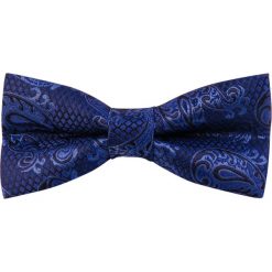 Granatowa mucha we wzór paisley C4. Muszki męskie Modini Moda Męska, na co dzień, bez wzorów, z poliesteru, eleganckie. Za 33,00 zł.
