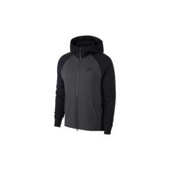 Bluzy Nike Tech Fleece Hoodie. Szare bluzy męskie Nike, xl, bez wzorów, bez kołnierzyka, bez rękawów, bez kaptura. Za 403,75 zł.