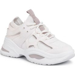 Sneakersy STEVE MADDEN - Fontina SM11000844-04005-077 White Multi. Białe półbuty damskie Steve Madden, na co dzień, bez wzorów, ze skóry ekologicznej, bez obcasa, na płaskiej podeszwie, bez zapięcia. Za 519,00 zł.