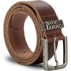 Pasek Męski TOMMY JEANS - Tjm Loop Belt 4.0 AM0AM03364 85 257. Brązowe paski męskie Tommy Jeans, w paski, z jeansu. W wyprzedaży za 139,00 zł.