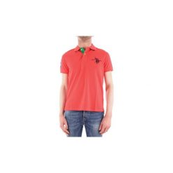 Koszulki polo z krótkim rękawem U.S Polo Assn. 51267-50336. Czerwone koszulki męskie U.S. Polo Assn., s, bez wzorów, z krótkim rękawem. Za 415,83 zł.
