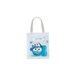 Torebka damska z printem, kolorowa na zakupy. Szare shopper bag damskie TXM, w kolorowe wzory. Za 15,99 zł.