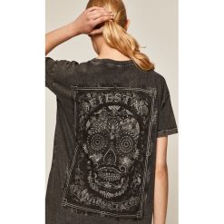 Medicine - T-shirt Summer Fest. Czarne topy damskie MEDICINE, s, z nadrukiem, z bawełny, z okrągłym kołnierzem. Za 59,90 zł.