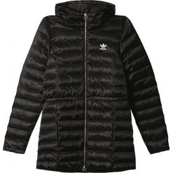 Adidas Kurtka damska ORIGINALS Slim Coat czarna r. 38 (AY4765). Czarne kurtki sportowe damskie marki Cropp, l. Za 393,71 zł.