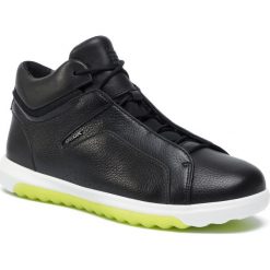 Sneakersy GEOX - U Nexside A U947GA 04685 C9999 Black. Czarne sneakersy męskie Geox, bez zapięcia. W wyprzedaży za 399,00 zł.
