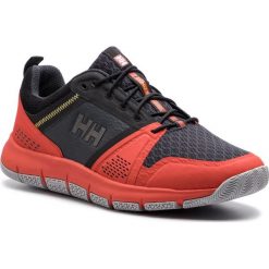 Buty HELLY HANSEN - Skagen F-1 Offshore 113-12.147 Cherry Tomato/Phantom/Grey Fog. Szare sneakersy męskie Helly Hansen, ze skóry ekologicznej, bez zapięcia, żeglarskie. Za 499,00 zł.