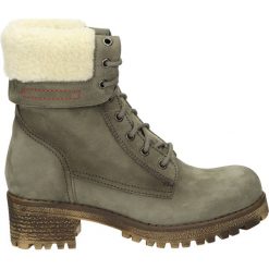 Botki - 553-210835 ST. Żółte botki damskie skórzane marki Venezia. Za 289,00 zł.