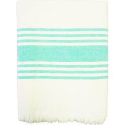 Kąpielówki męskie: Fouta „Karabouk” w kolorze miętowo-białym – 160 x 90 cm